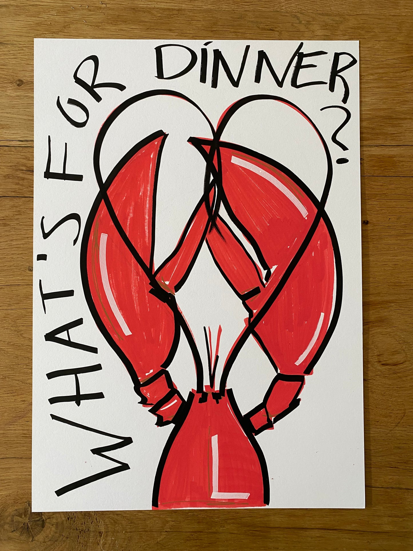 Kreeft V (zonder lijst)