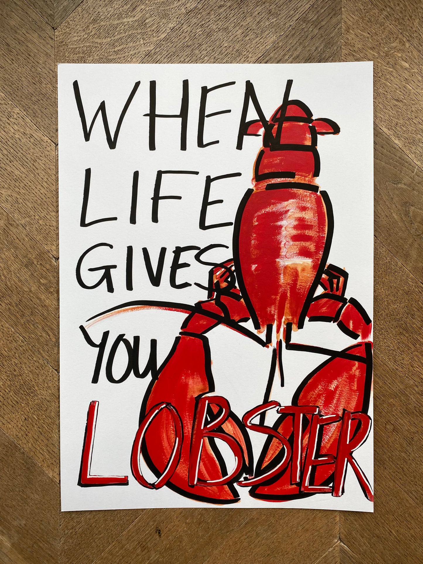 Kreeft VI (zonder lijst)