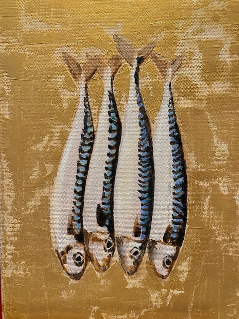 VERKOCHT Gouden visjes